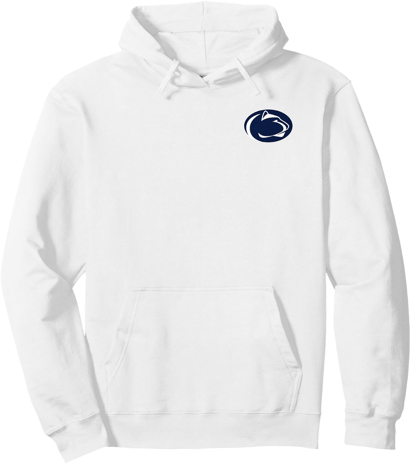 Penn State Nittany Lions Front/Back Mascot Heather Gray Hoodie - Hoodie | White