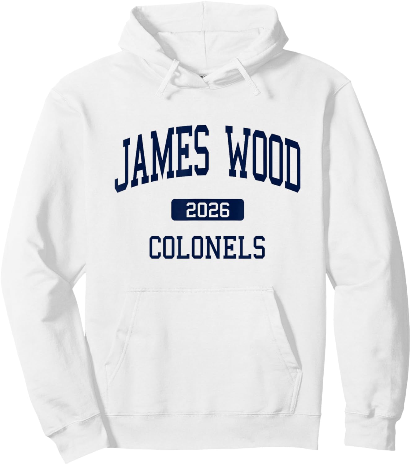 James Wood High School Class of 2026 Winchester VA Hoodie - Hoodie | White