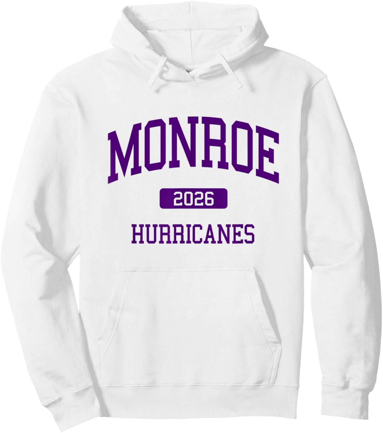 Monroe Area High School Class of 2026 Monroe GA Hoodie - Hoodie | White