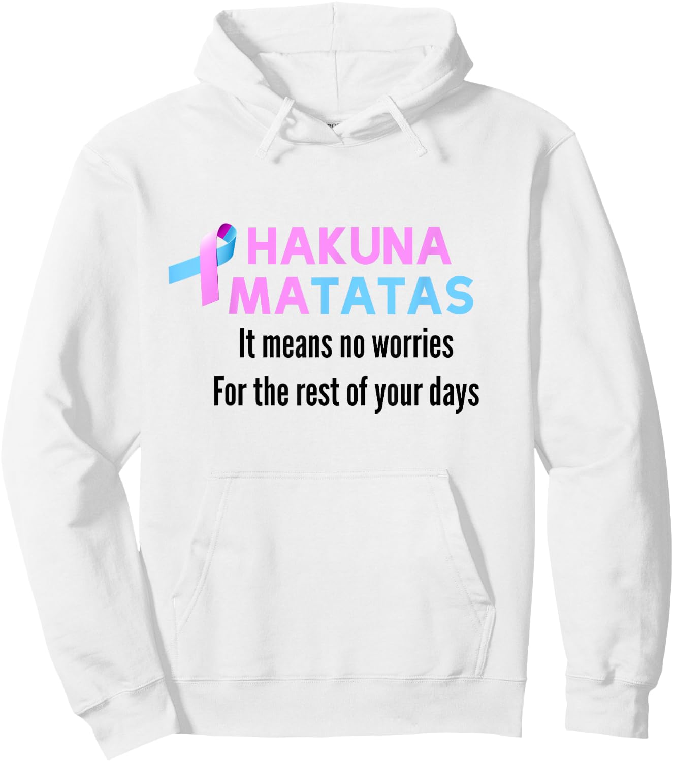 Previvor breast cancer awareness shirt Hoodie - Hoodie | White