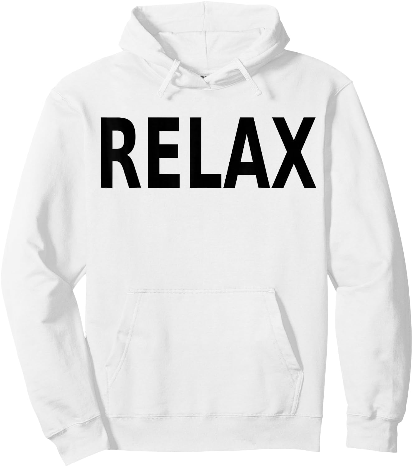 Relax Retro 80s Party Hoodie - Hoodie | White