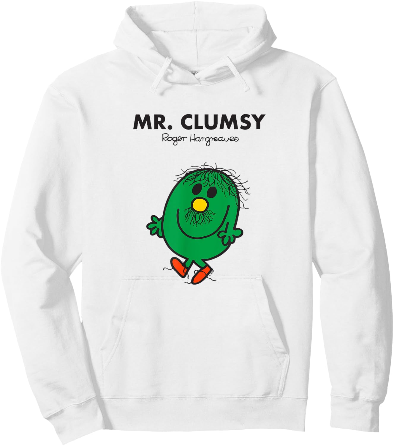 Mr. Men Mr. Clumsy Hoodie - Hoodie | White