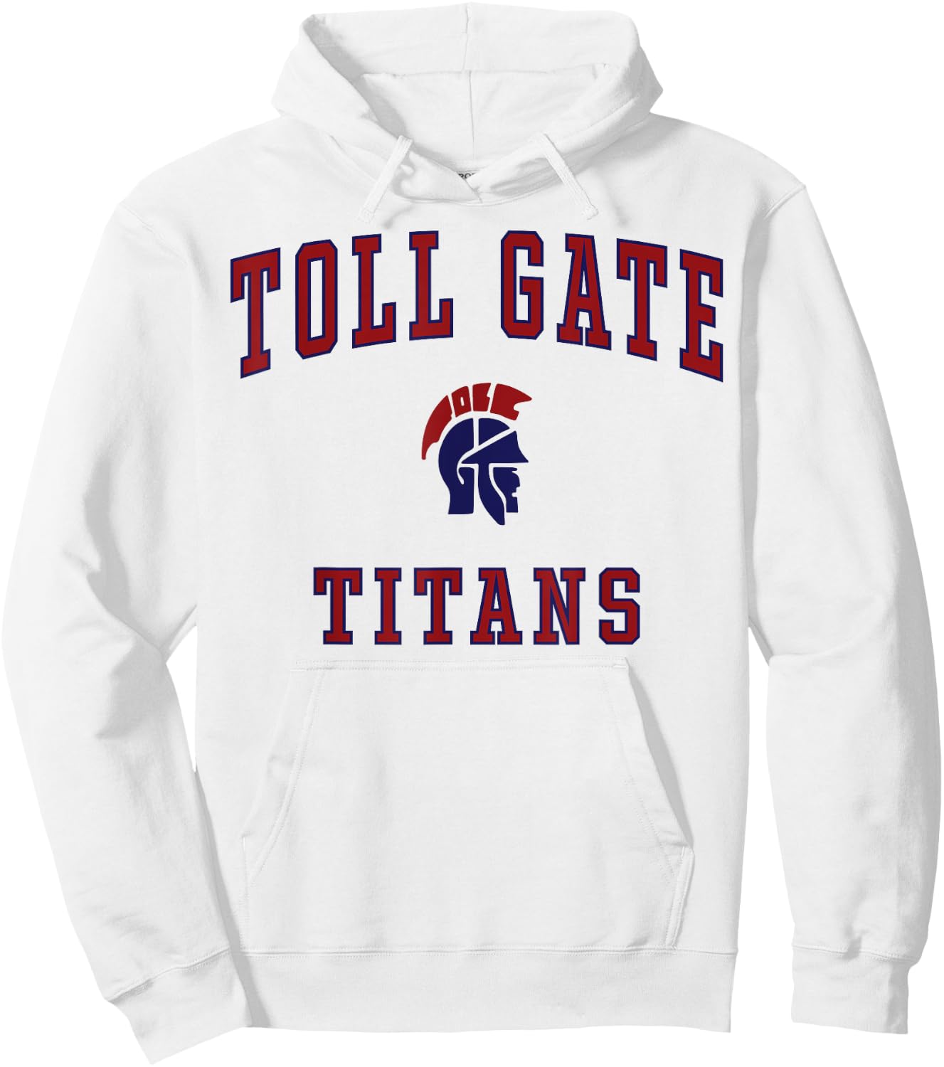 Toll Gate High School Titans Hoodie - Hoodie | White