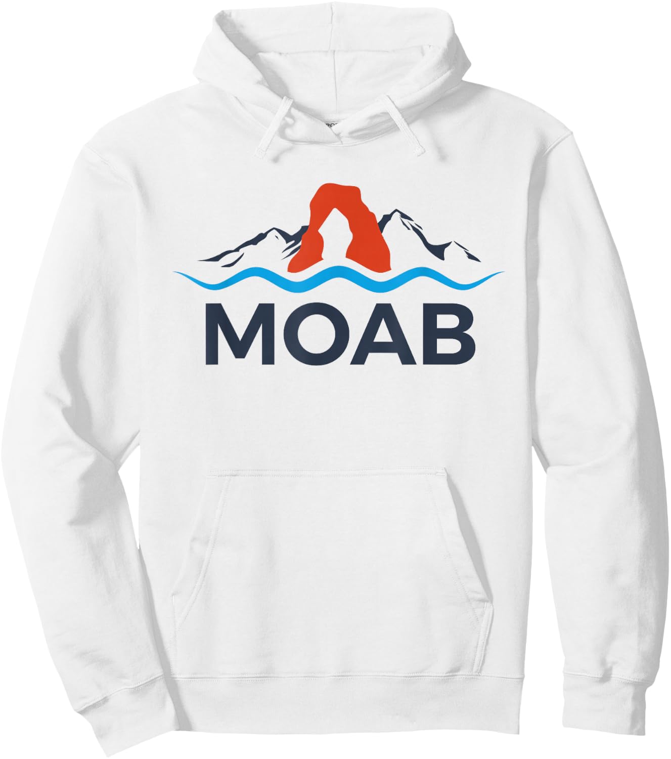 Moab Shirt Moab Utah Arches National Park Hoodie - Hoodie | White