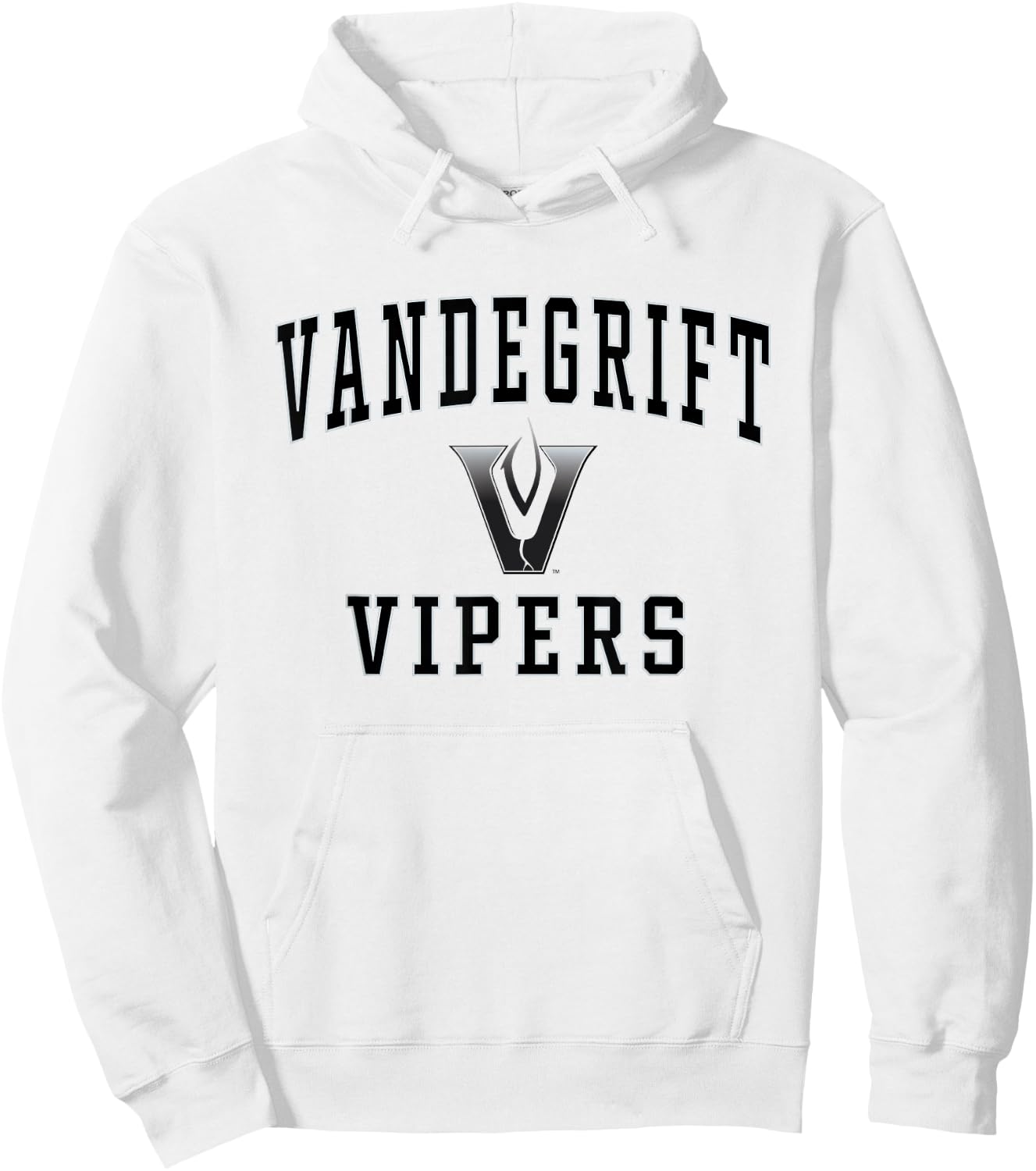 Vandegrift High School Vipers C1 Hoodie - Hoodie | White