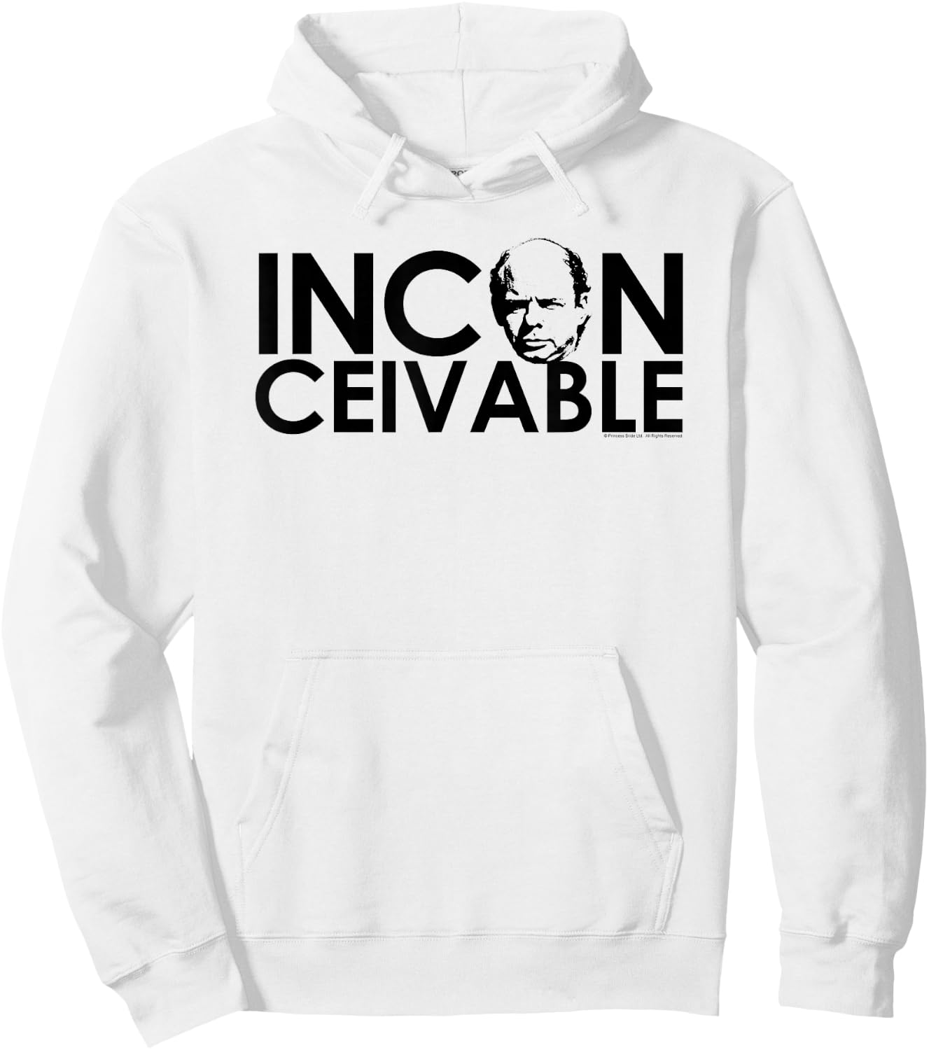 The Princess Bride Inconceivable Retro Movie Hoodie - Hoodie | White