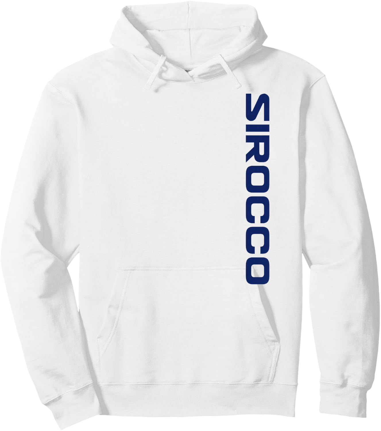 Sirocco below the deck shirt Updated with Boat on Back Side Hoodie - Hoodie | White