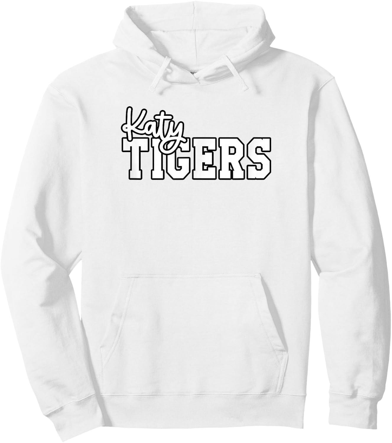 Katy High School Tigers Hoodie - Hoodie | White