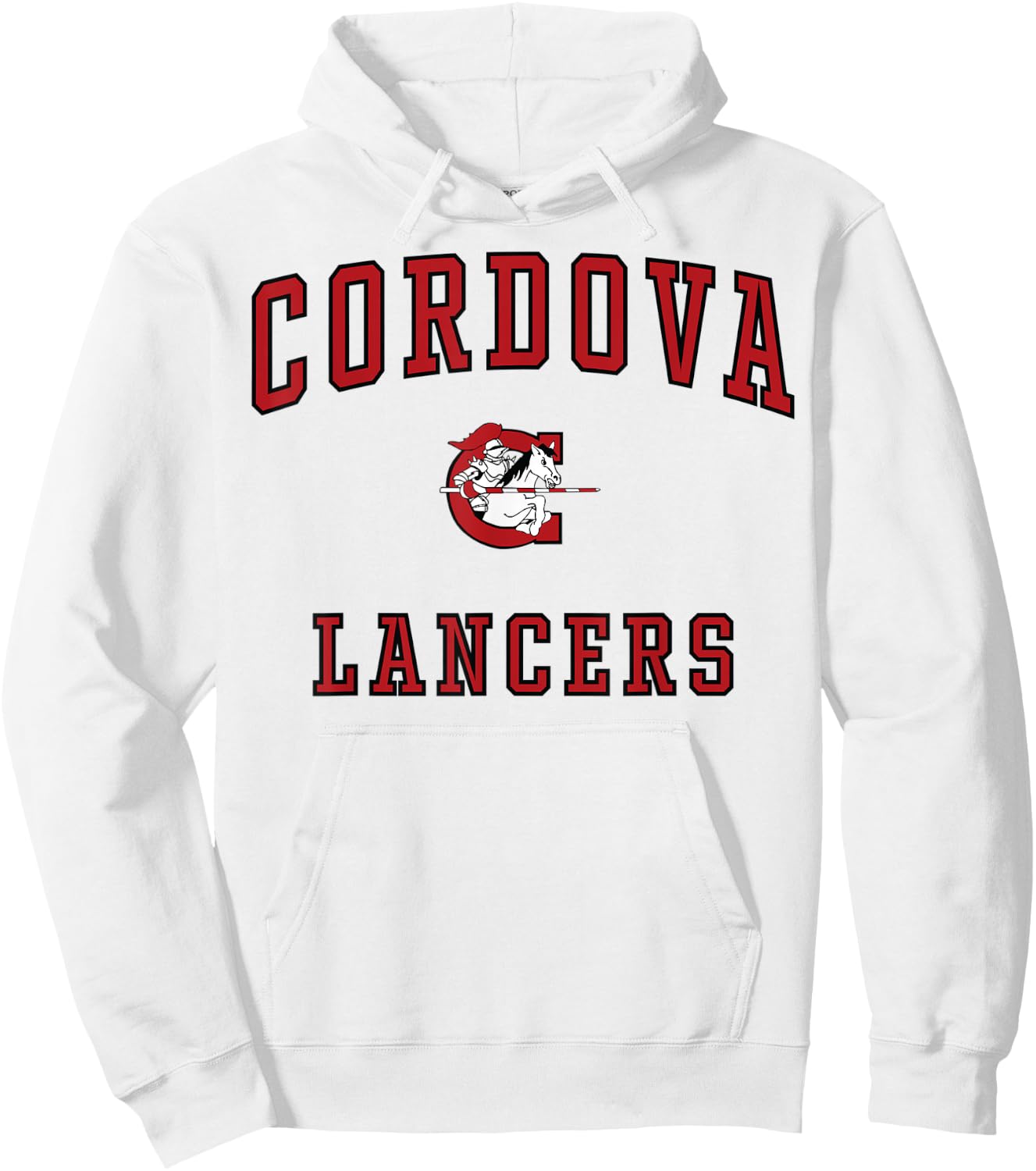 Cordova High School Lancers C1 Hoodie - Hoodie | White