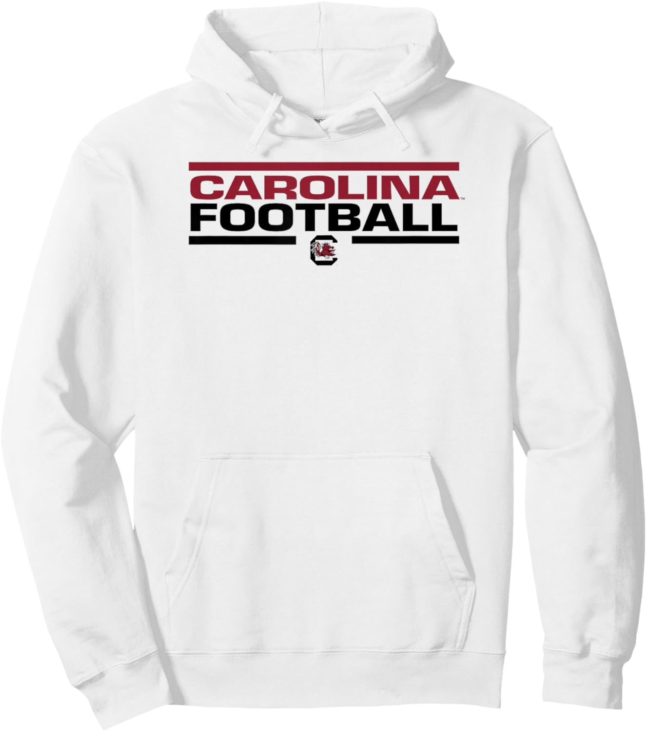 South Carolina Gamecocks Football Tackle Gray Hoodie - Hoodie | White