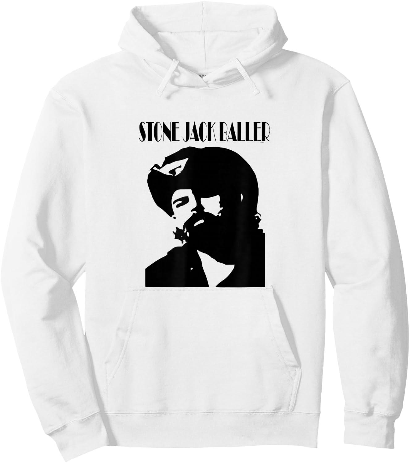 Pigpen T Shirt - Stone Jack Baller Hoodie - Hoodie | White