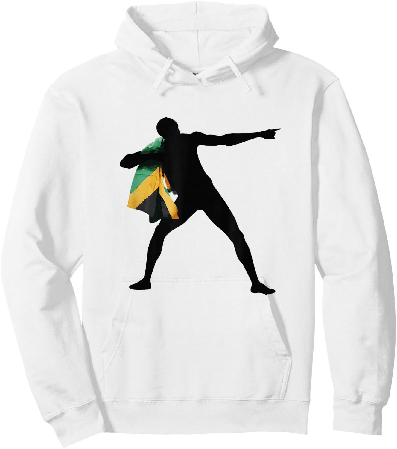 Jamaican Flag - Jamaican Roots Hoodie - Hoodie | White