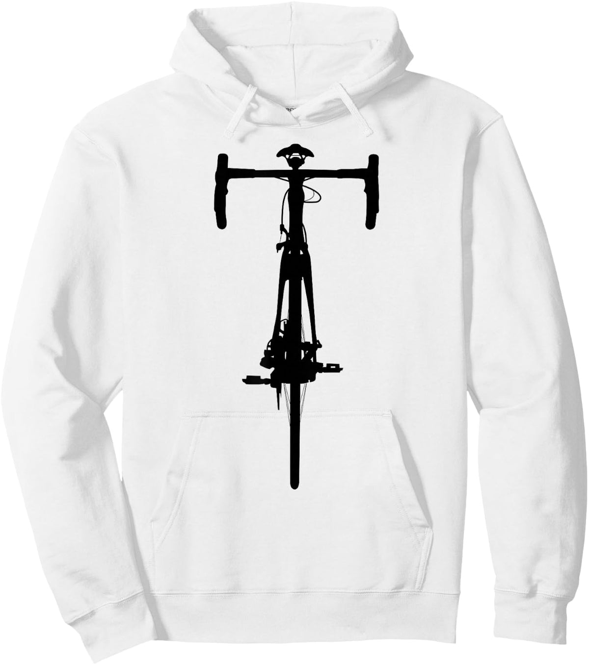 Road Bike Cycling T Shirts - Cycling Shirts Hoodie - Hoodie | White