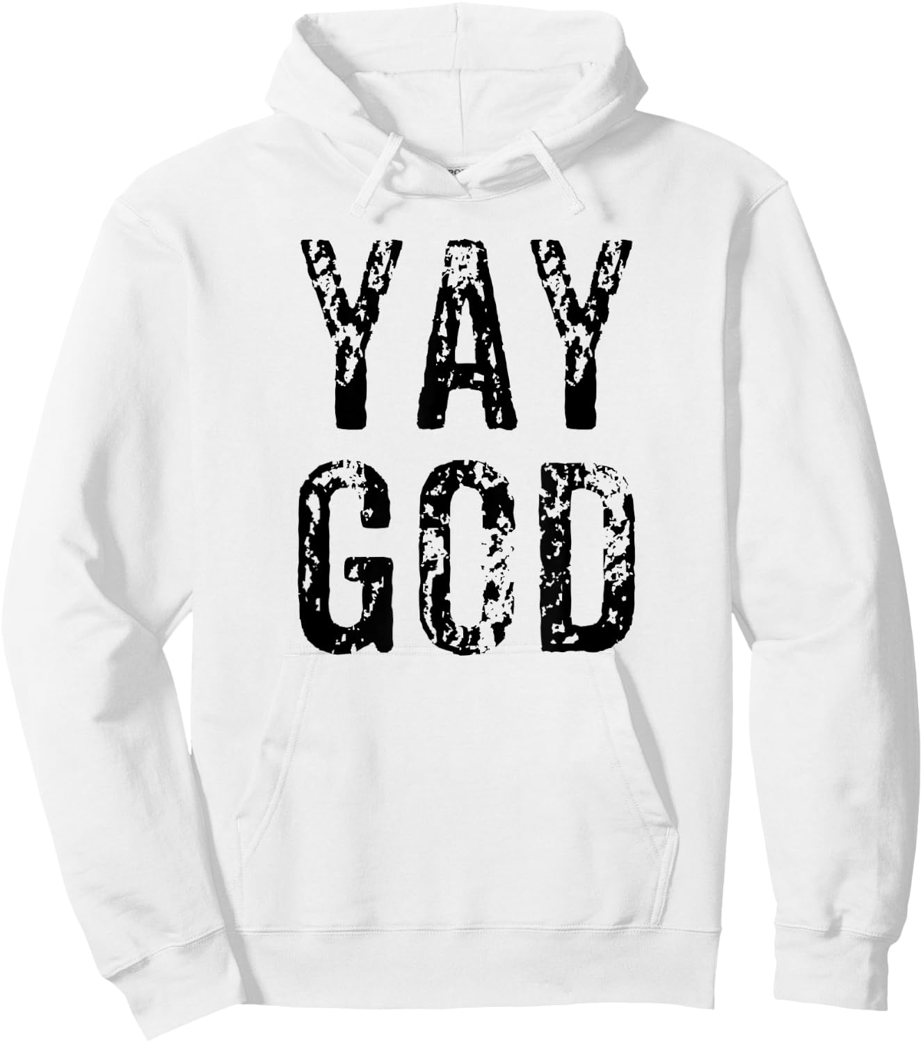Funny Yay God Christian Bible Church VBS Gift Hoodie - Hoodie | White