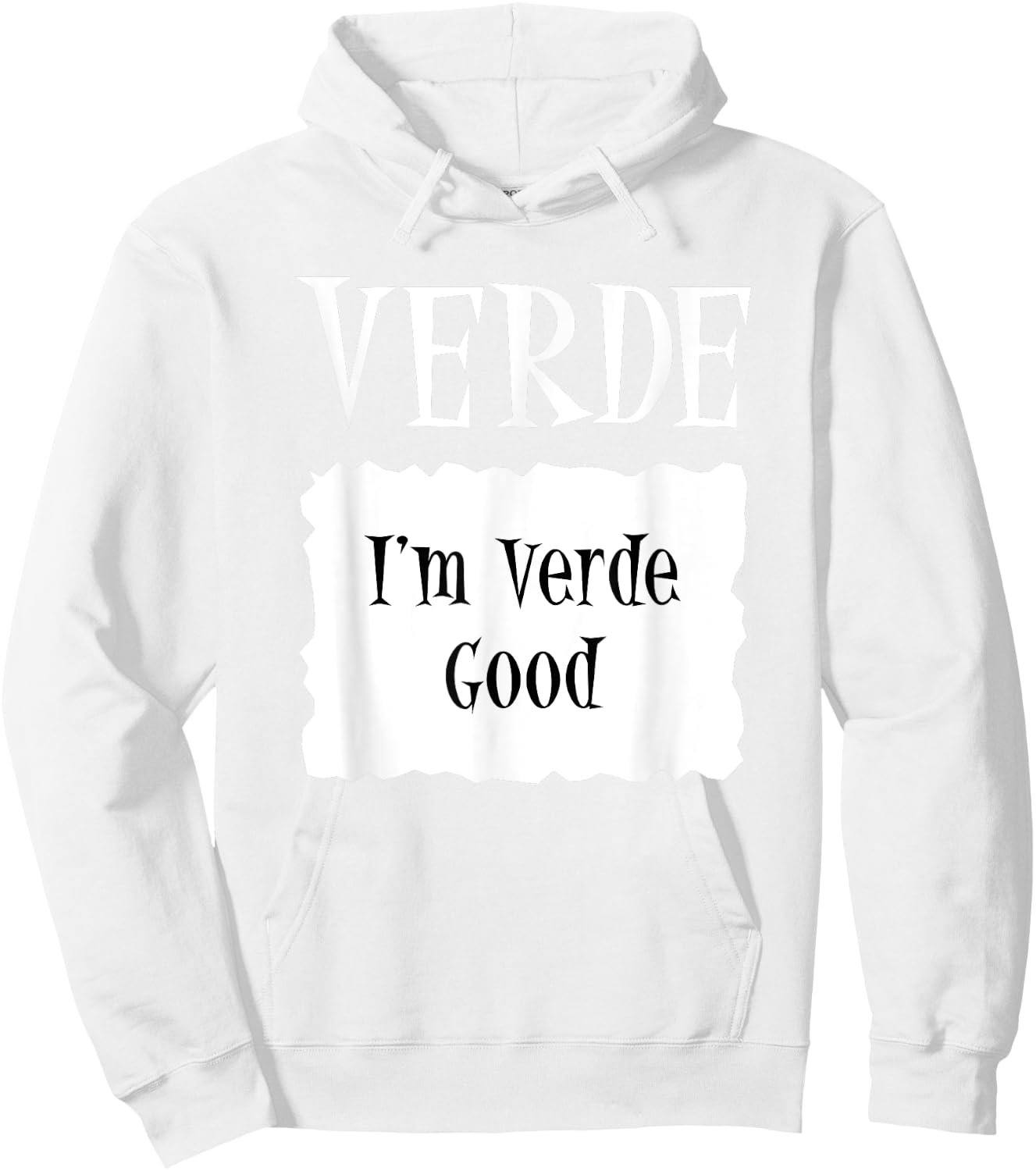 VERDE - Hot Packet Halloween Taco Costume Hoodie - Hoodie | White