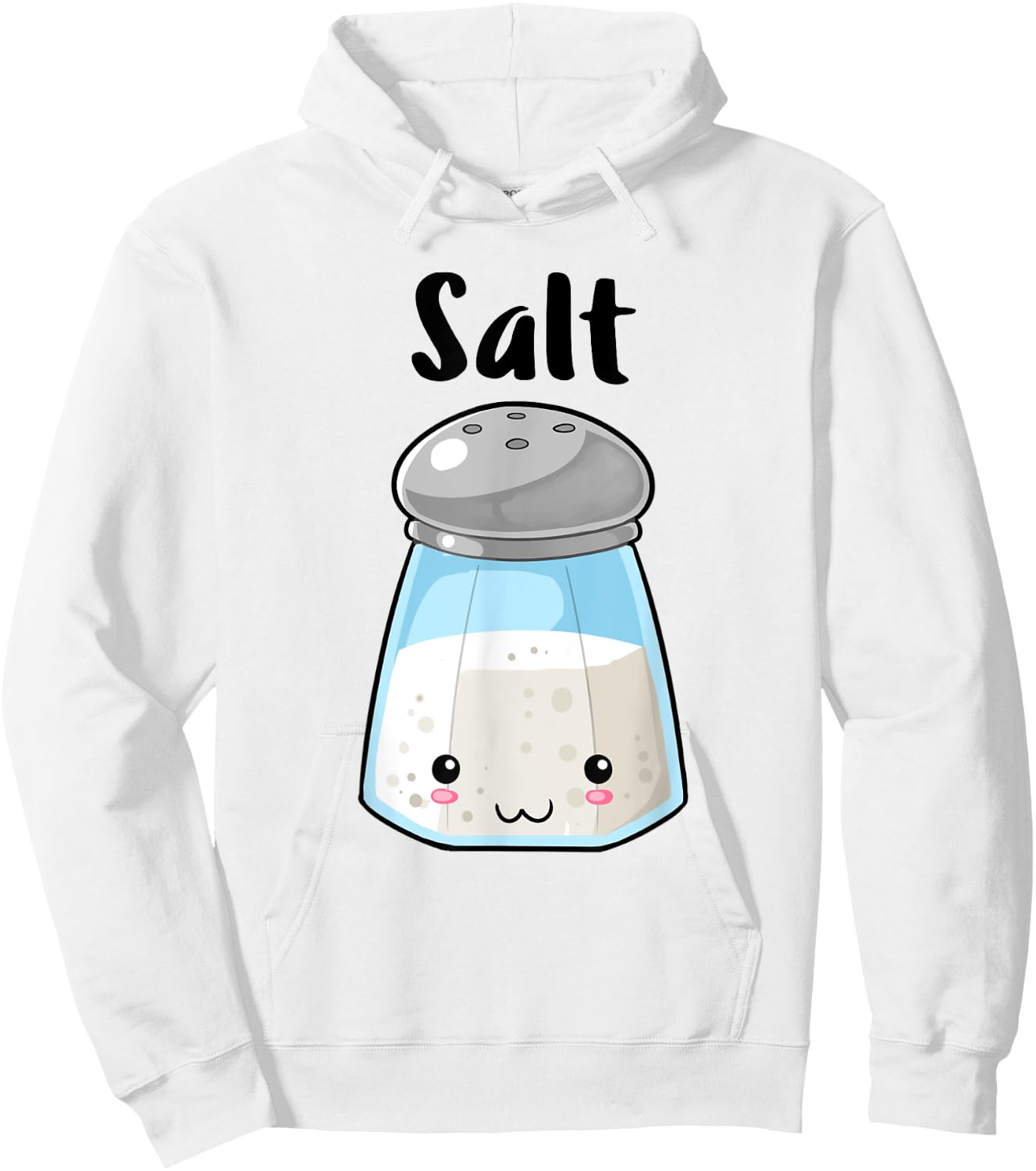 Kawaii Salt Pepper Halloween Costume Best Friend Hoodie - Hoodie | White