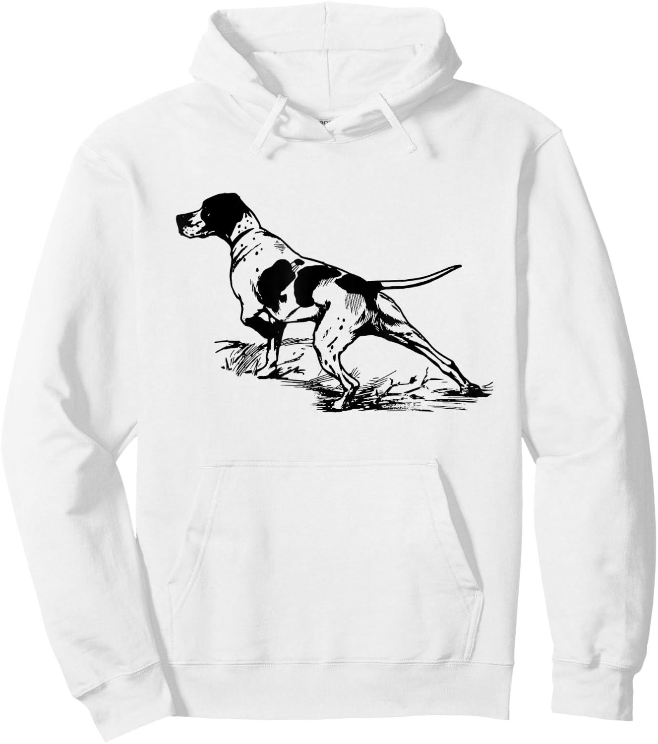 English Pointer Dog Hunting Dog Shirt Men Women Girls Kids Hoodie - Hoodie | White