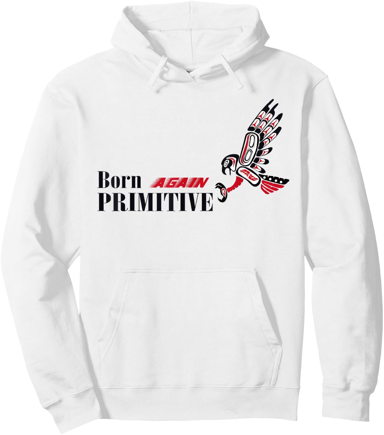 Born Again Primitive II Hoodie - Hoodie | White