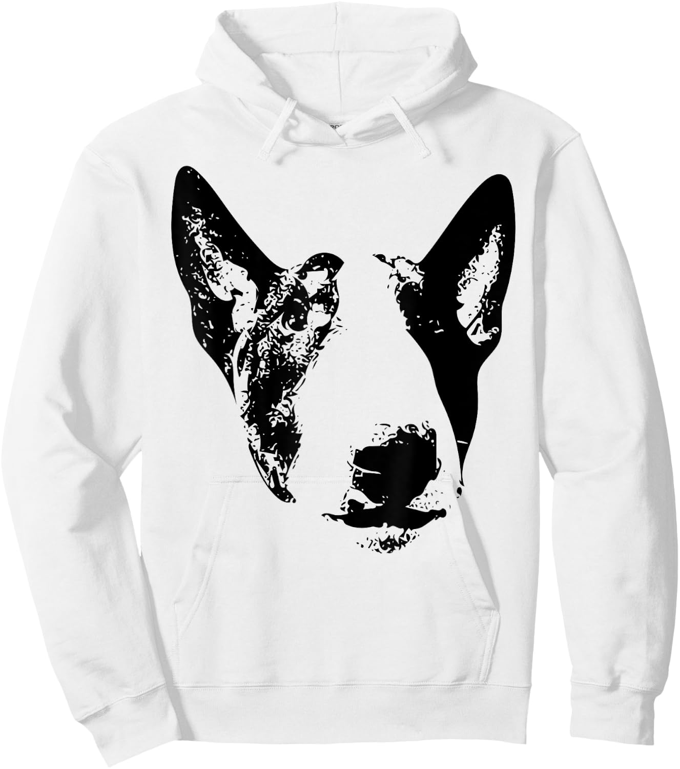 English Bull Terrier Shirts Hoodie - Hoodie | White