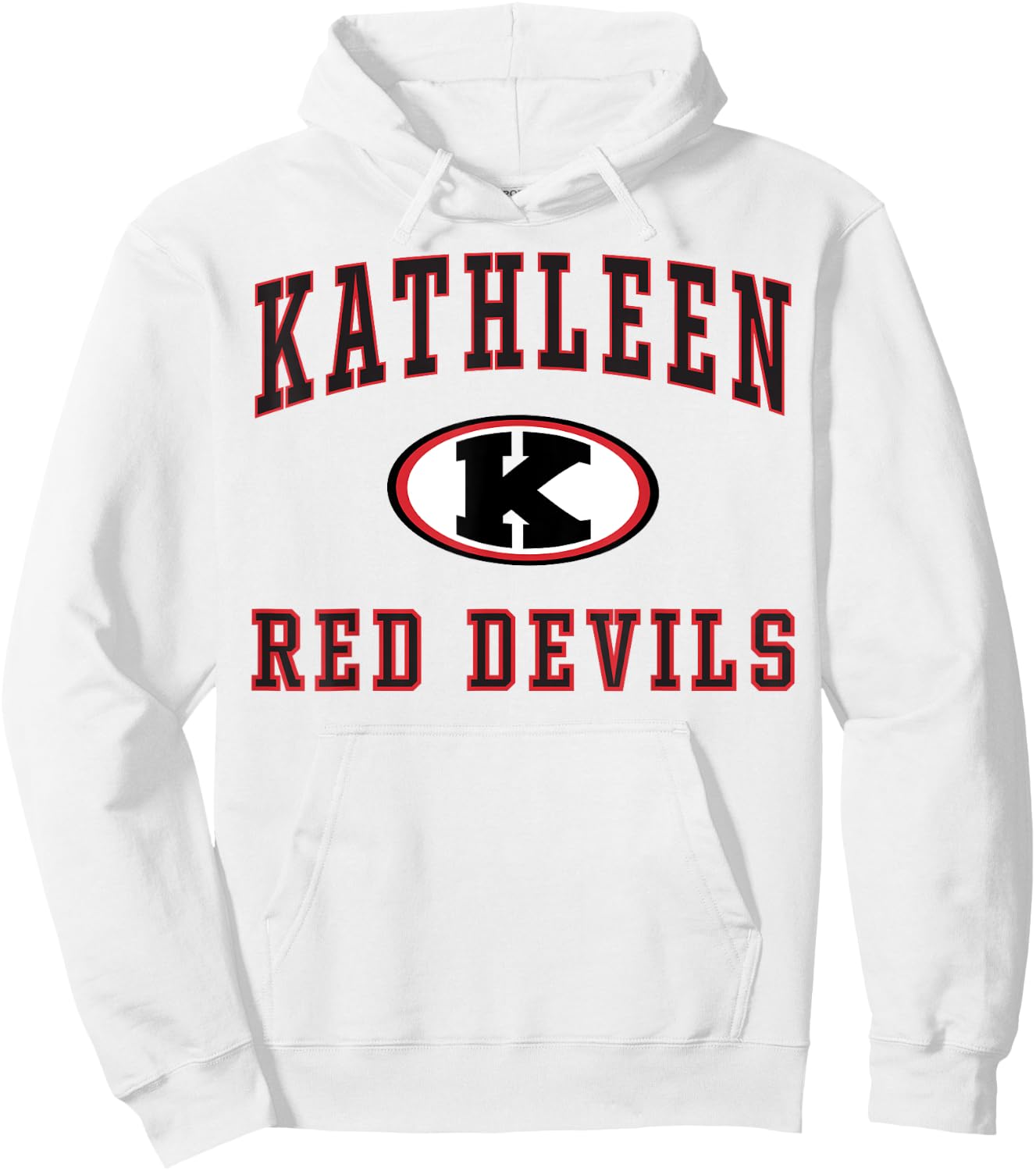 Kathleen High School Red Devils C1 Hoodie - Hoodie | White