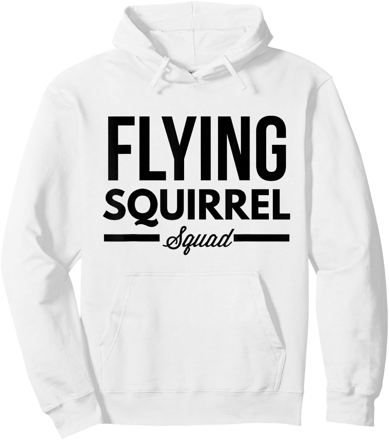 Flying Squirrel Squad Hoodie - Hoodie | White