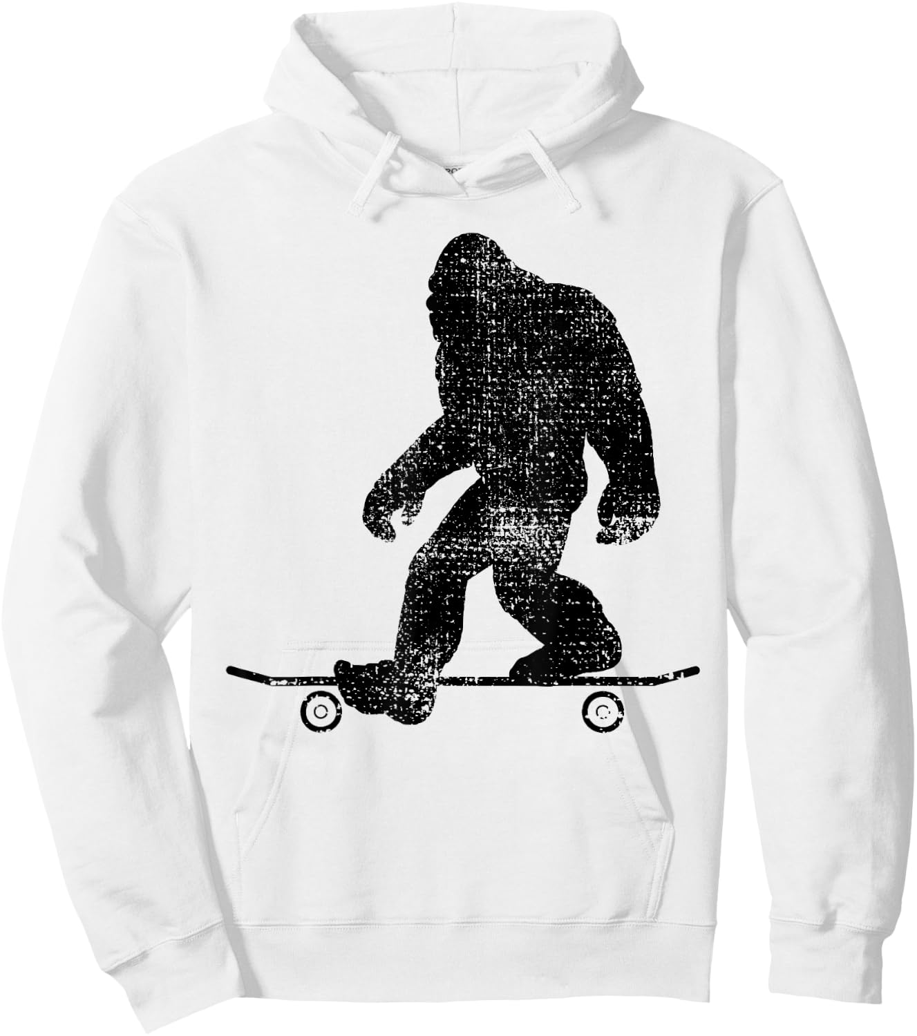 Skateboard Funny Longboard Gift Hoodie - Hoodie | White