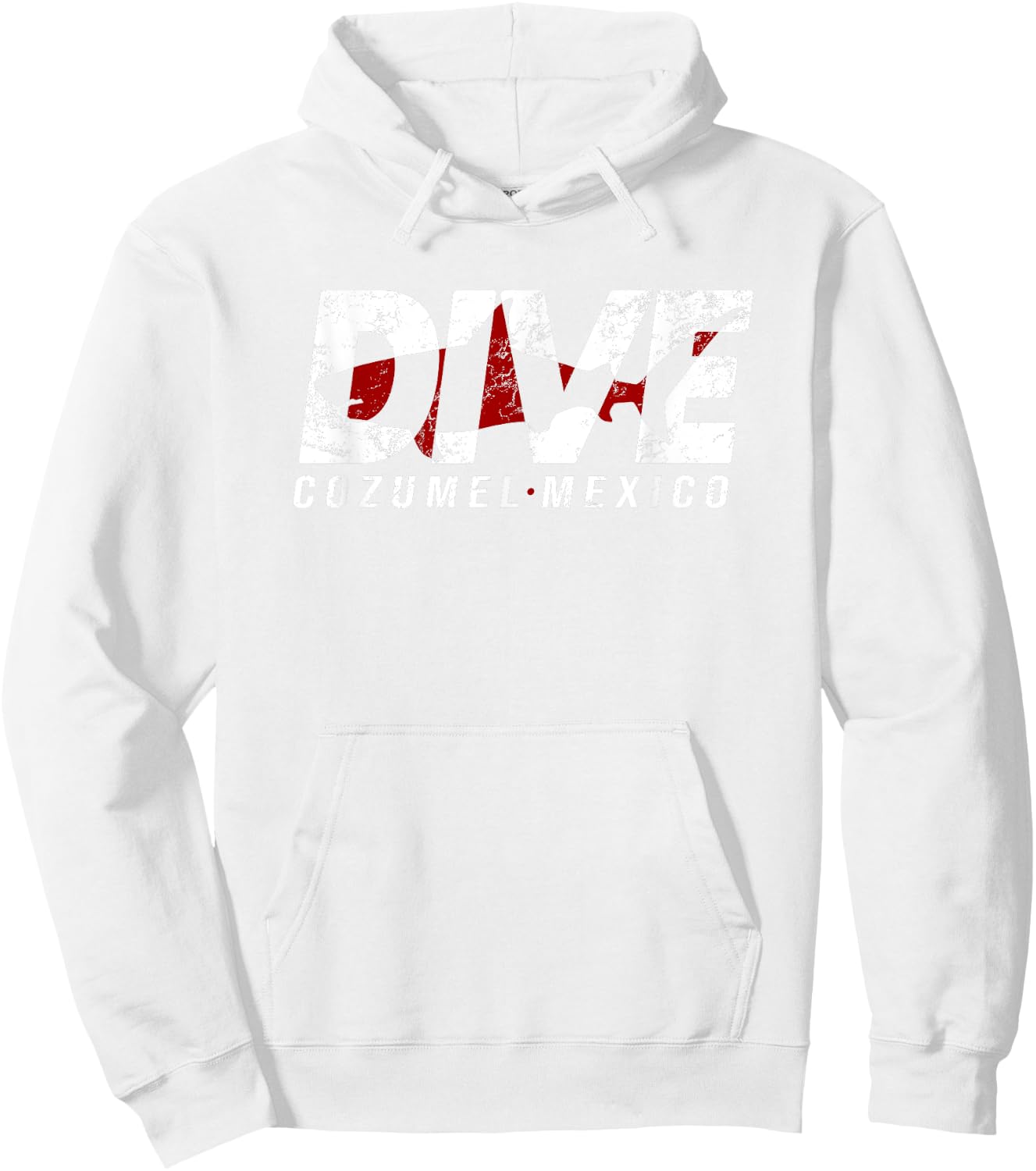 DIVE Cozumel Mexico SCUBA DIVING Diver Hoodie - Hoodie | White