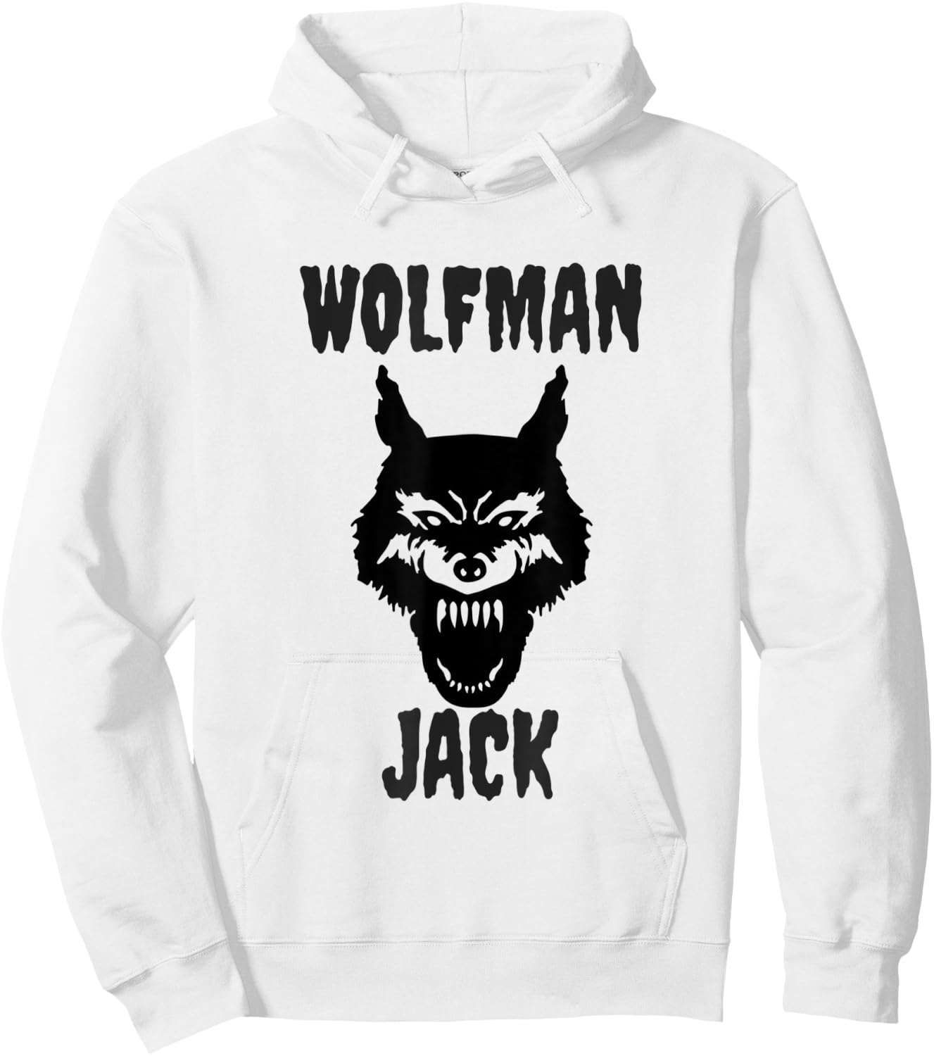 Wolfman Jack Hoodie - Hoodie | White