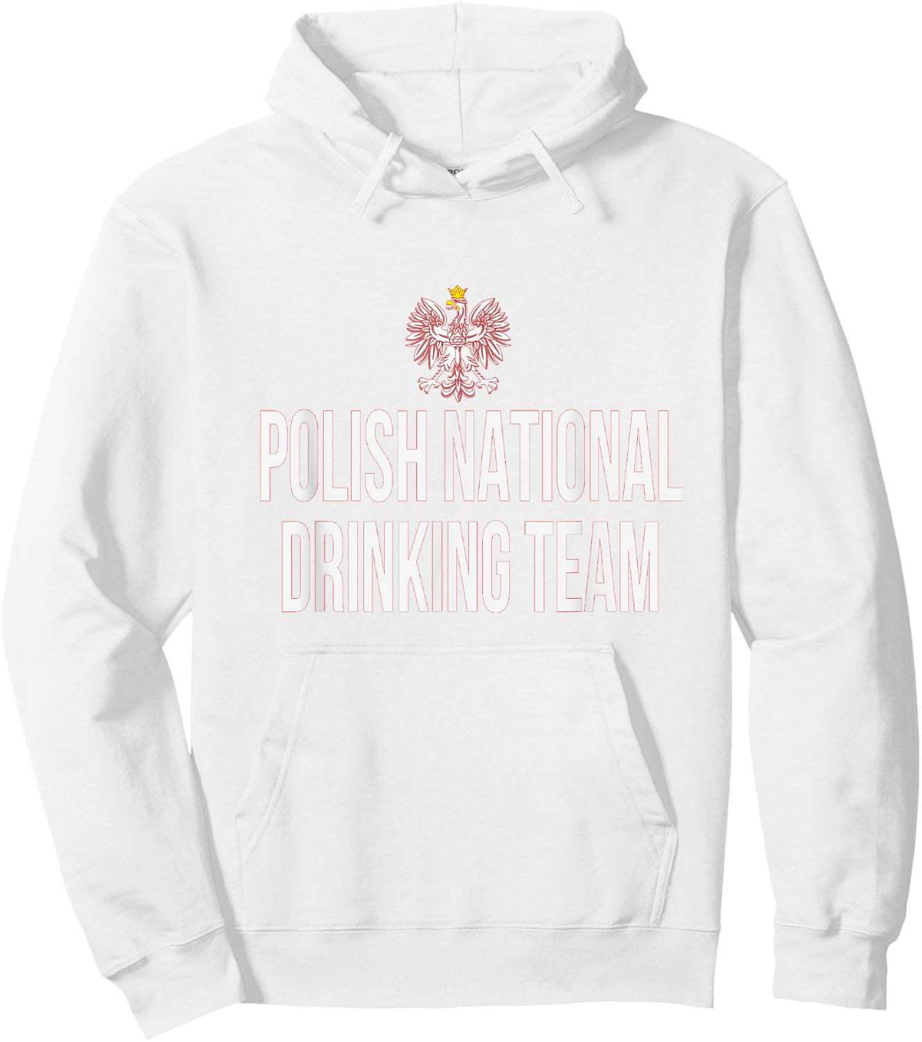 Polish National Drinking Team| National Pride Beer Hoodie - Hoodie | White