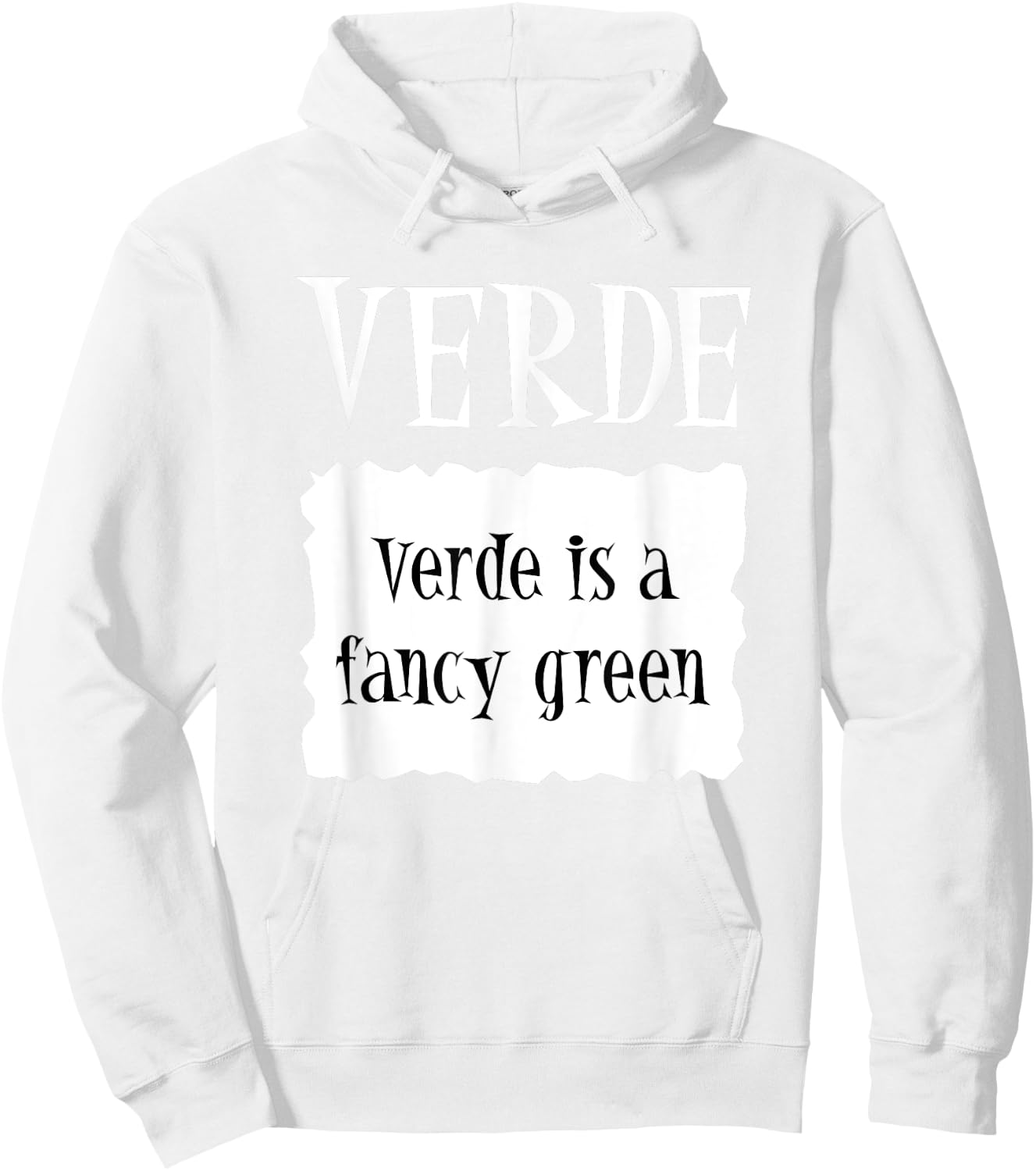 VERDE - Hot Packet Halloween Taco Costume Hoodie - Hoodie | White