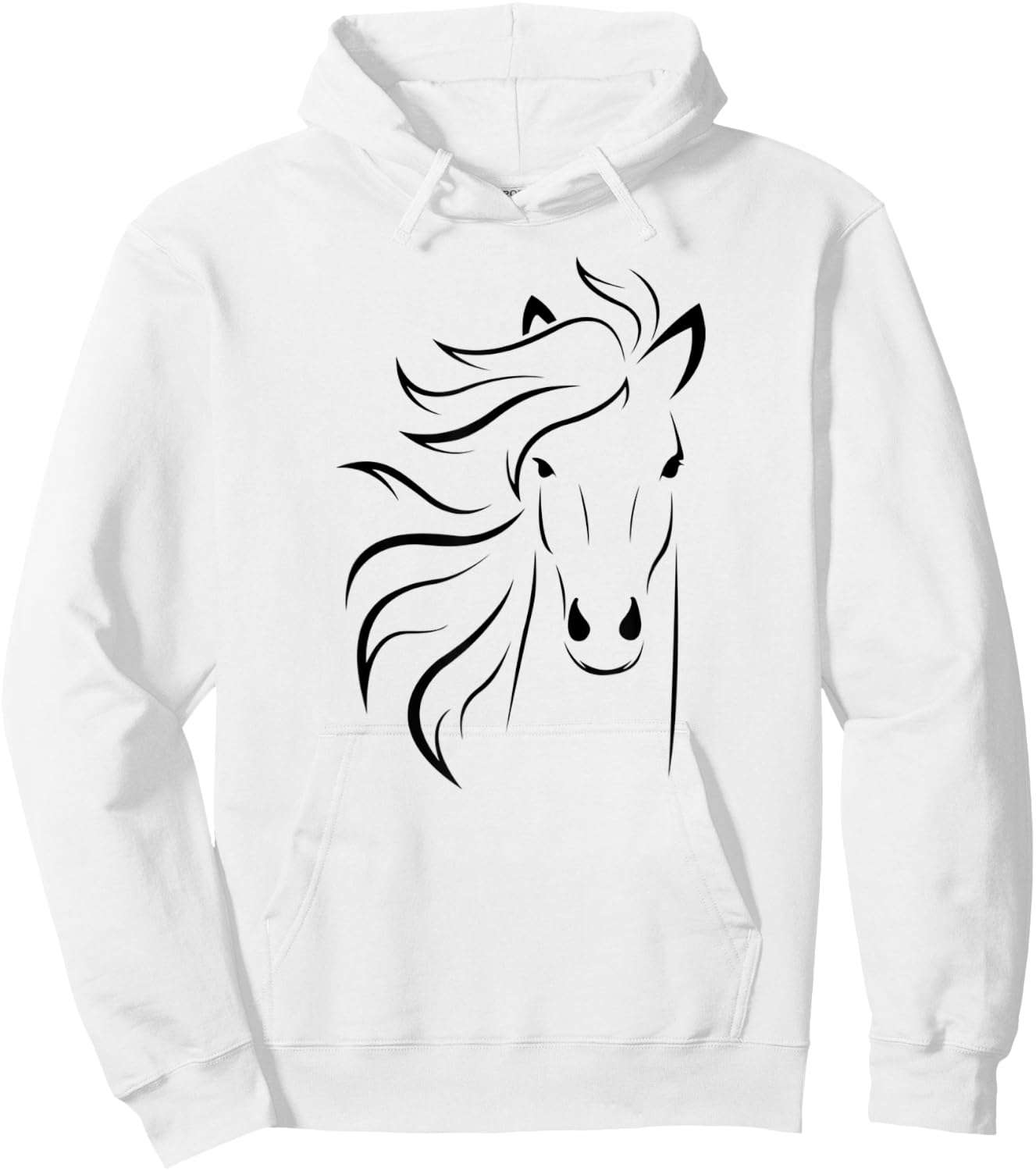 Just A Girl Who Loves Horses T Shirt Horse Racing Riding Hoodie - Hoodie | White
