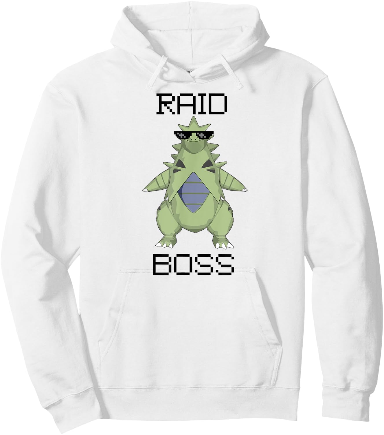 Raid Boss Dinosaur Hoodie - Hoodie | White