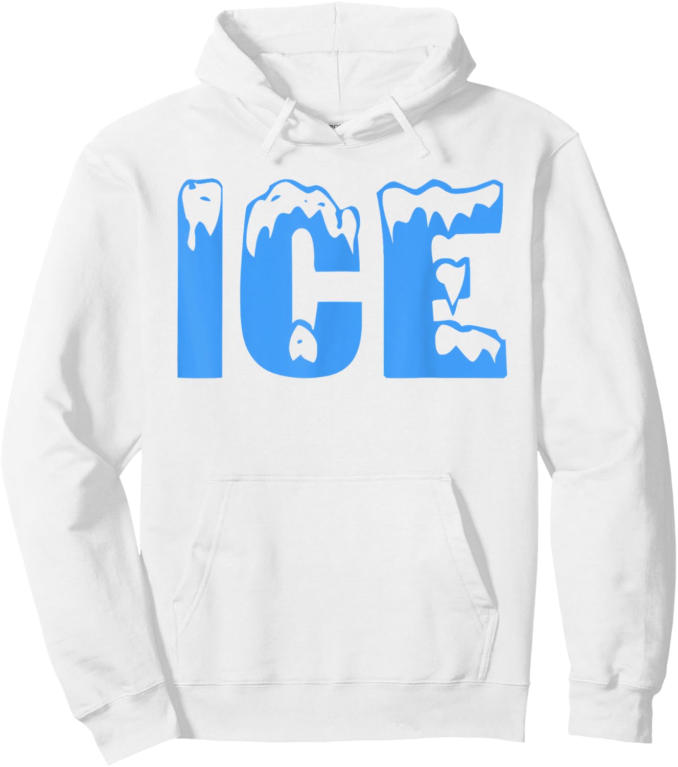 Ice Ice and Baby Family Funny Halloween Costume Couples Hoodie - Hoodie | White