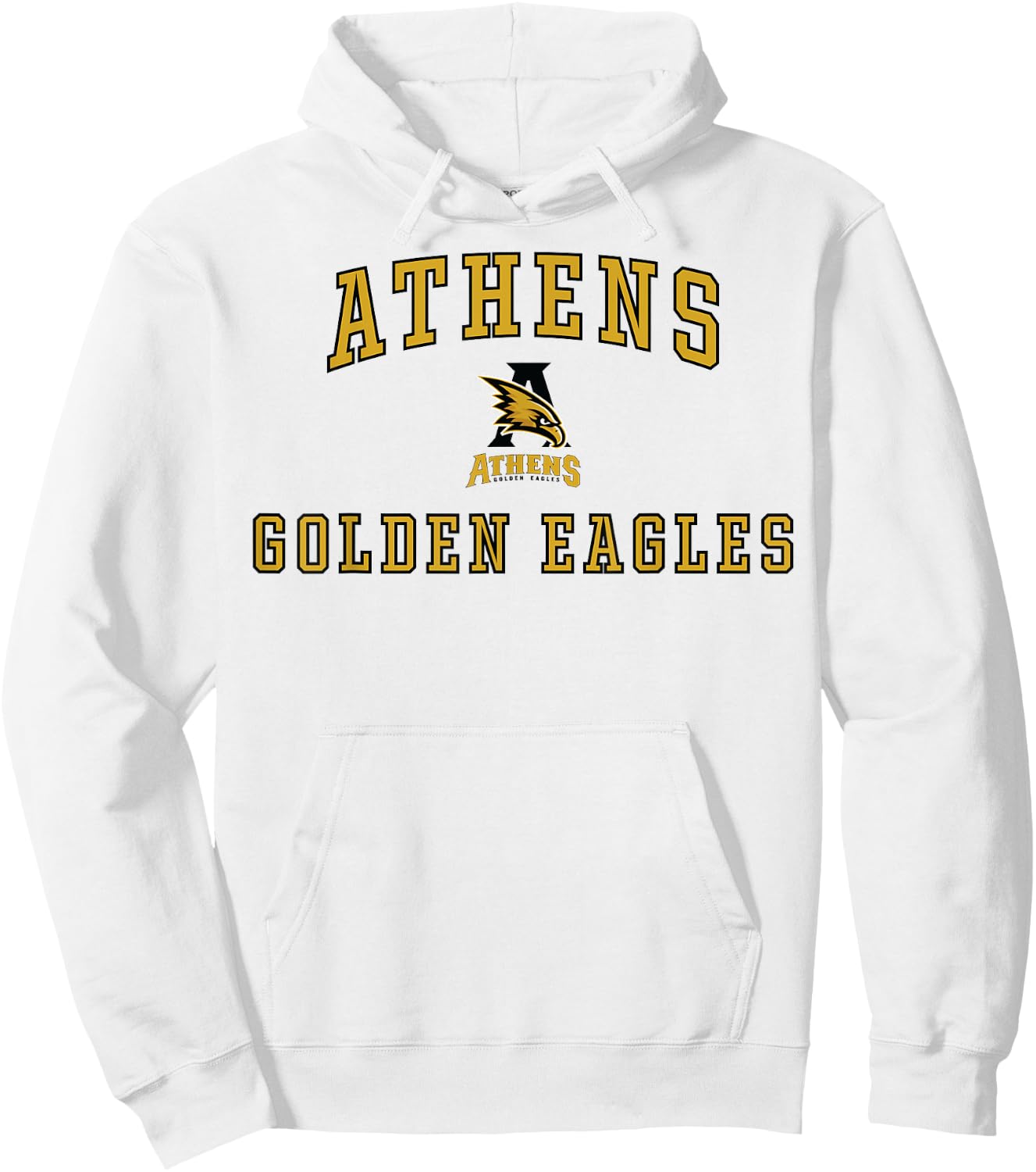 Athens High School Golden Eagles C1 Hoodie - Hoodie | White