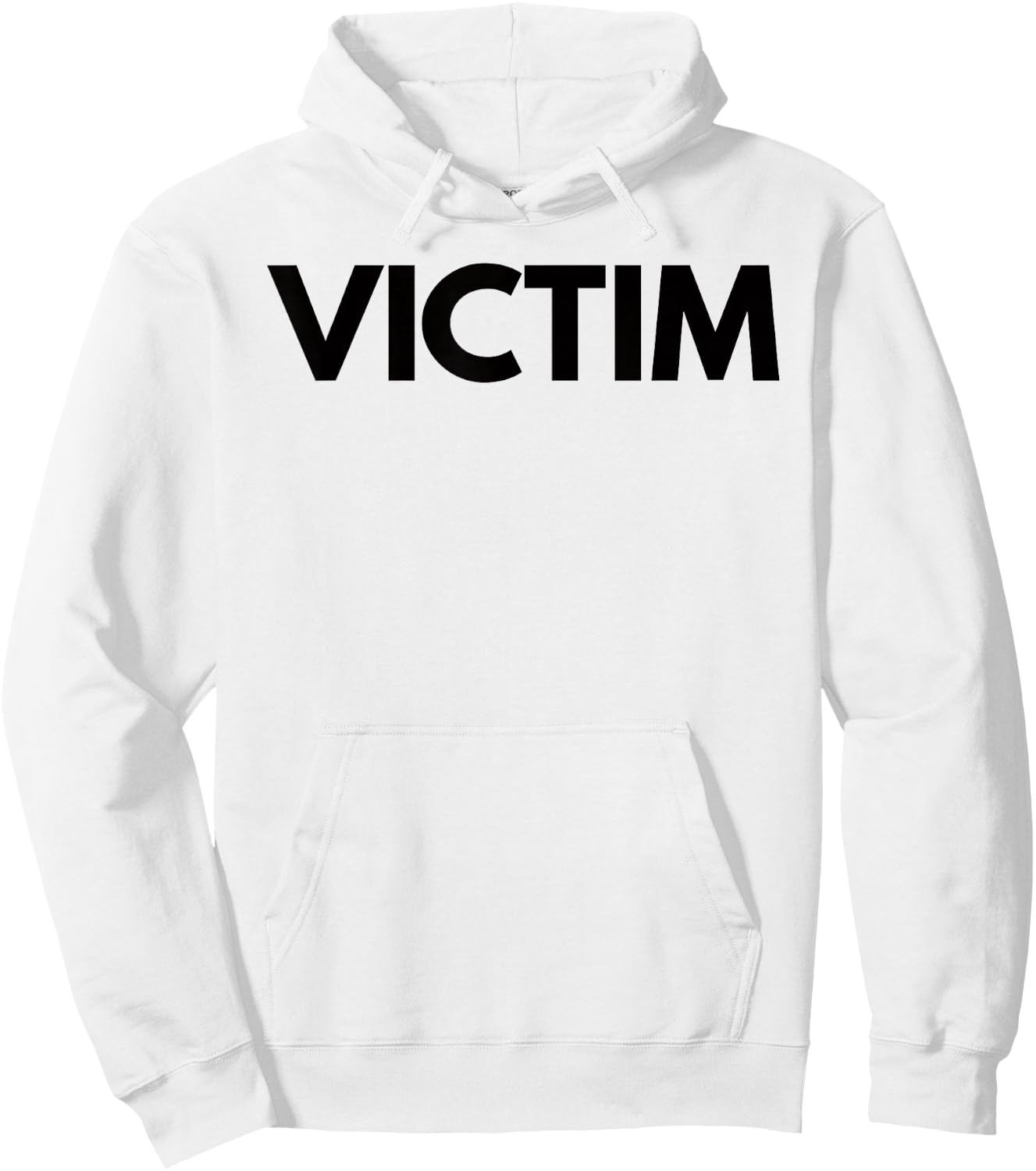 Victim T Shirt Shirt Hoodie - Hoodie | White