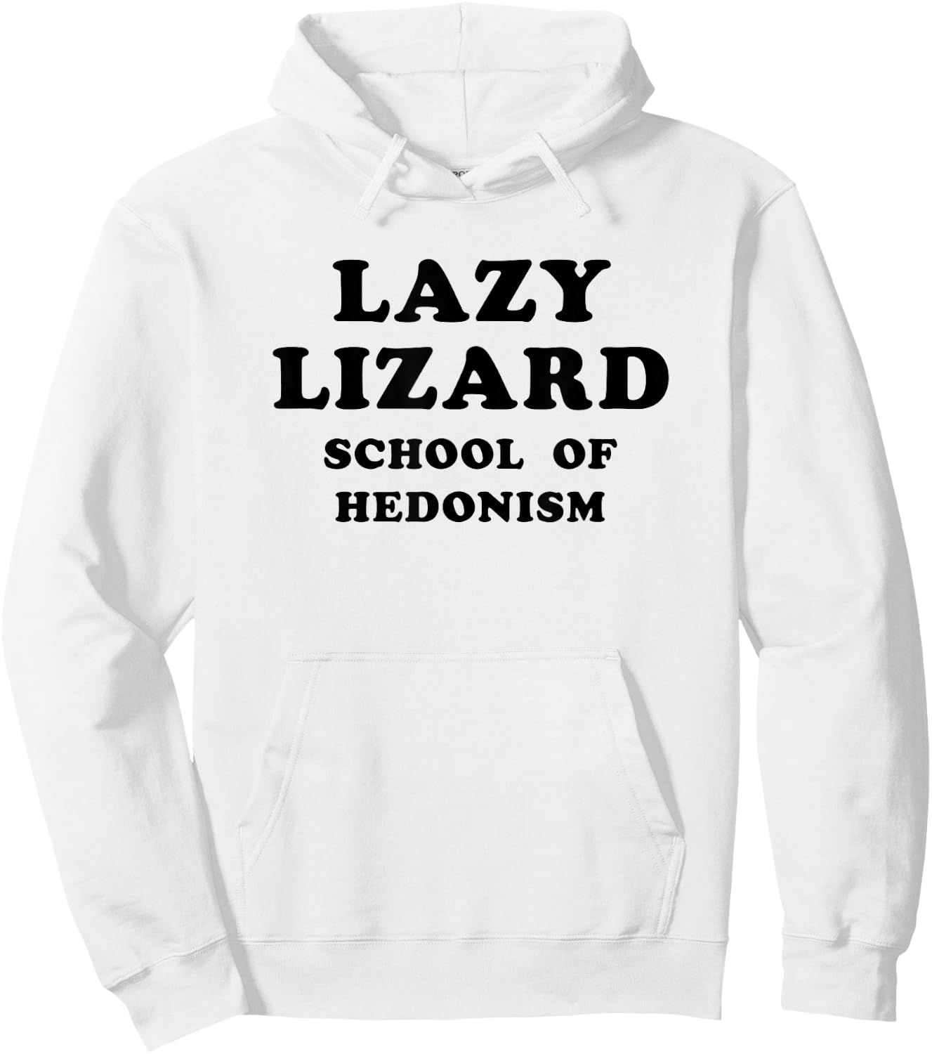 Lazy Lizard School Of Hedonism Shirt Retro Acid, LSD Trip Hoodie - Hoodie | White