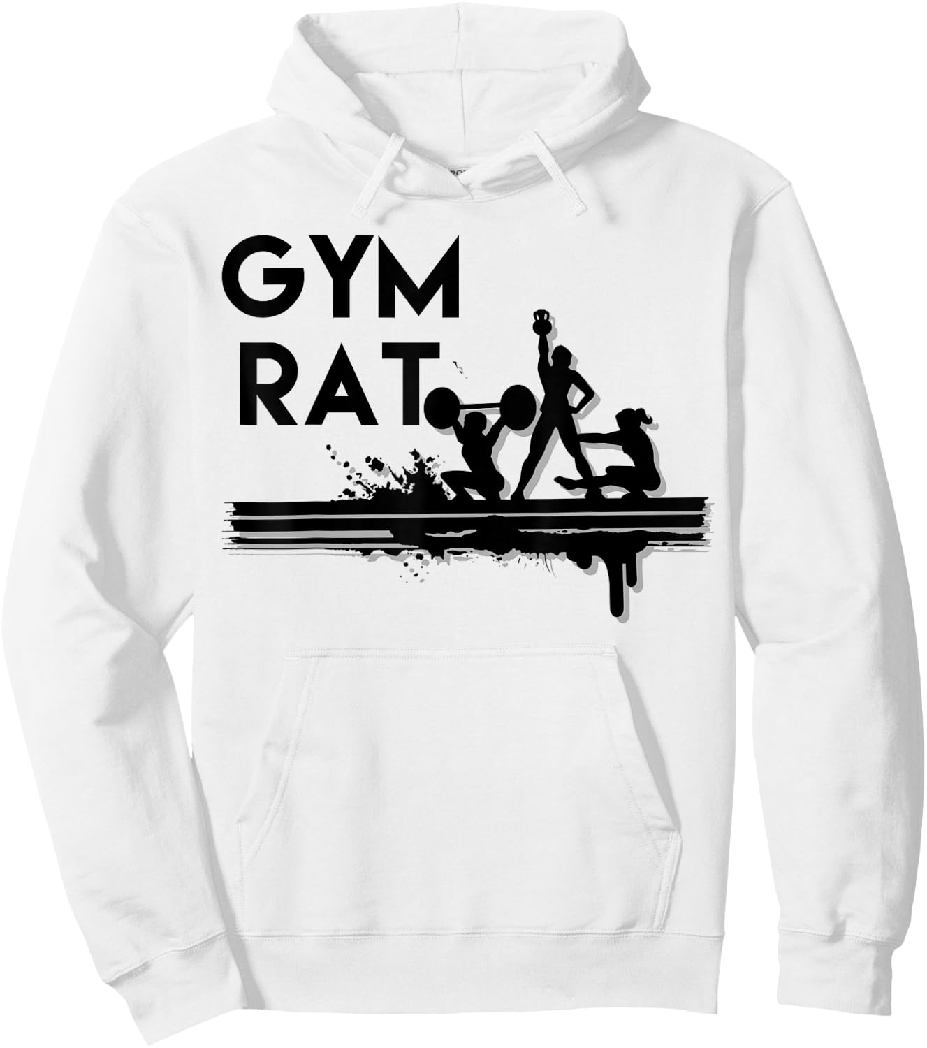 Gym Rat Hoodie - Hoodie | White