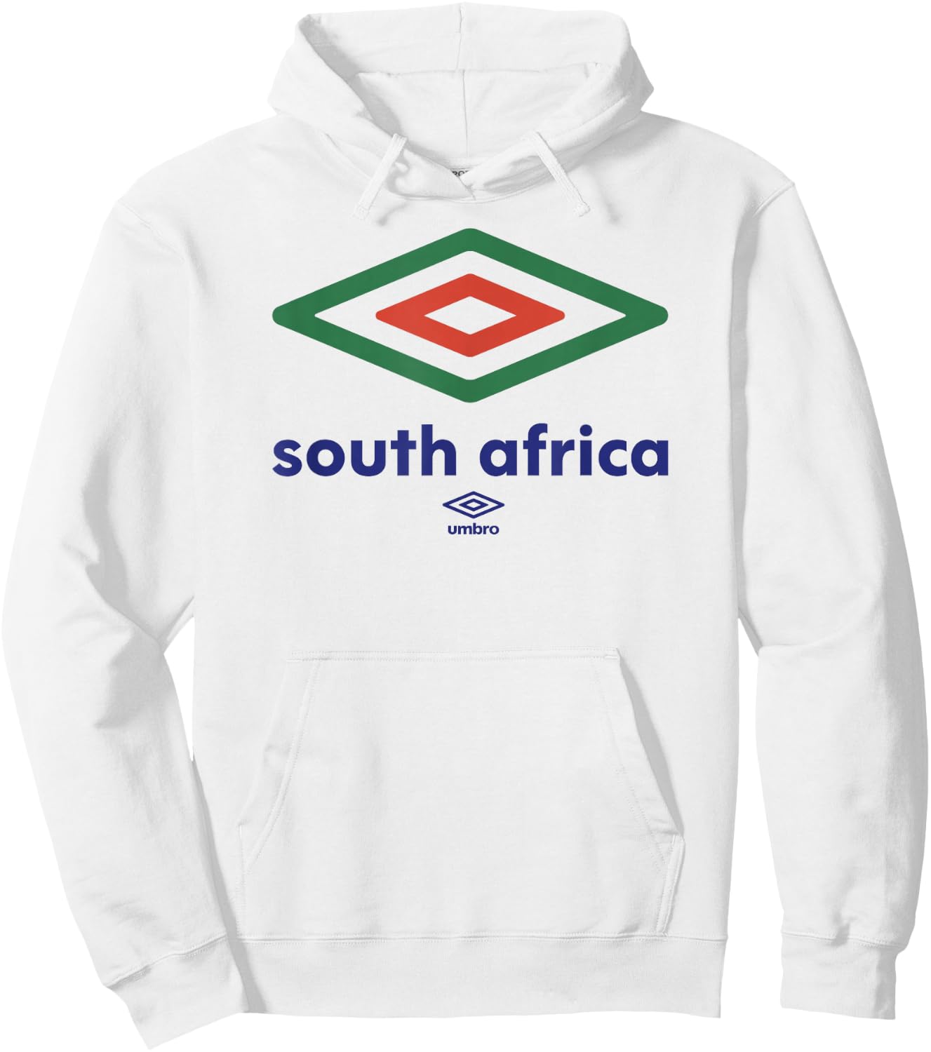 Umbro International Soccer Diamond South Africa Logo Hoodie - Hoodie | White