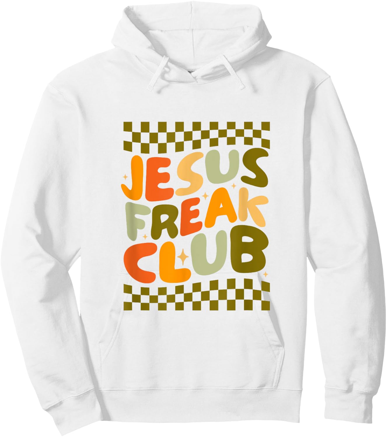 Jesus Freak Club Hoodie - Hoodie | White