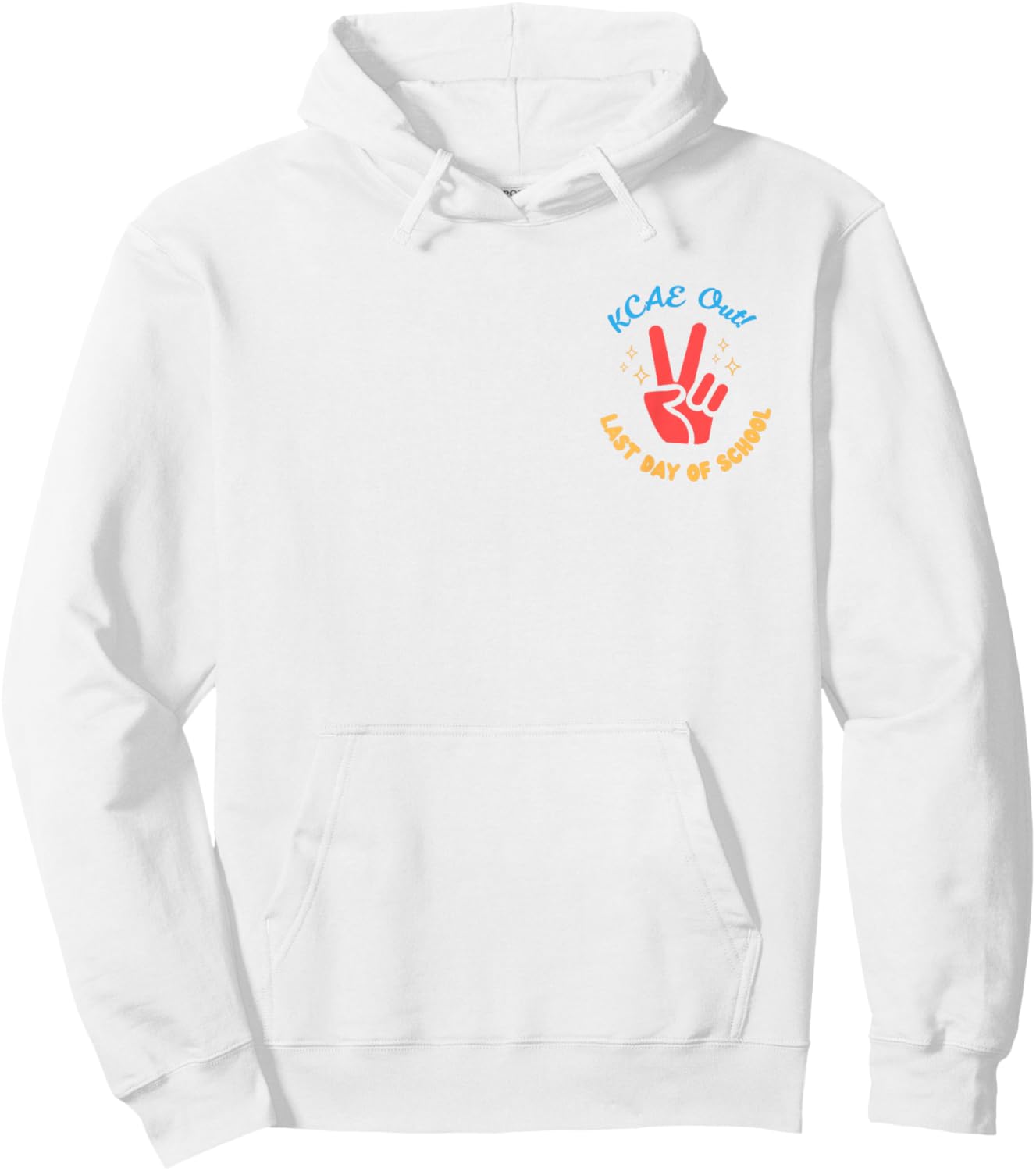 Beach Blackout Bingo Hoodie - Hoodie | White