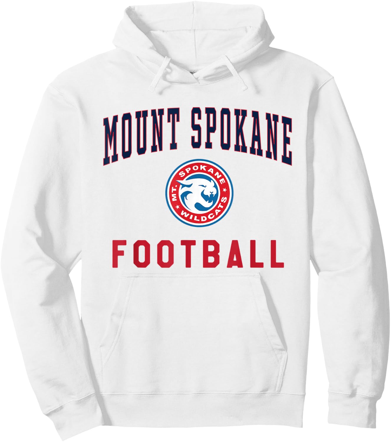 Mt. Spokane High School Wildcats C3 Hoodie - Hoodie | White