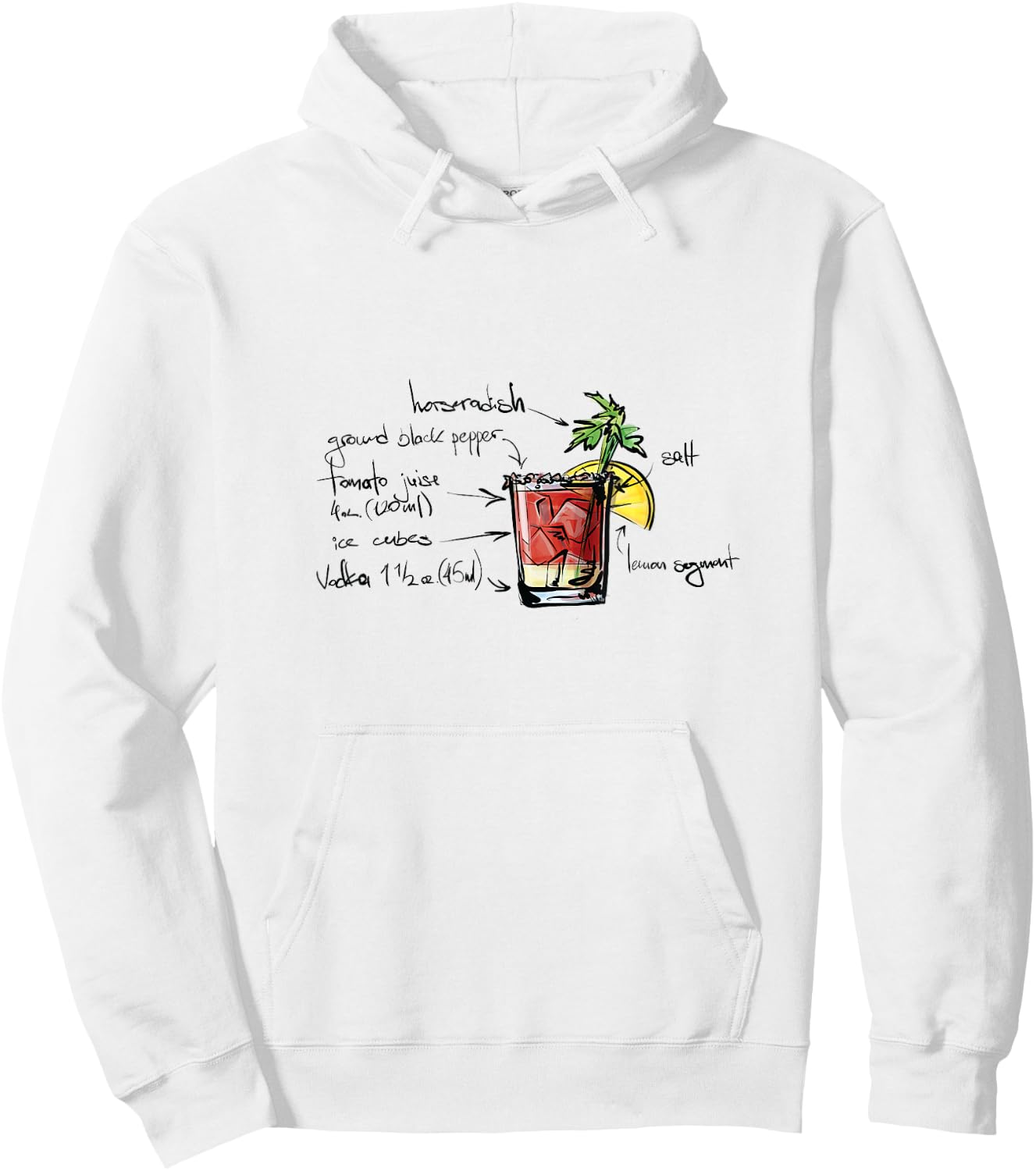 Bloody Mary Hoodie - Hoodie | White