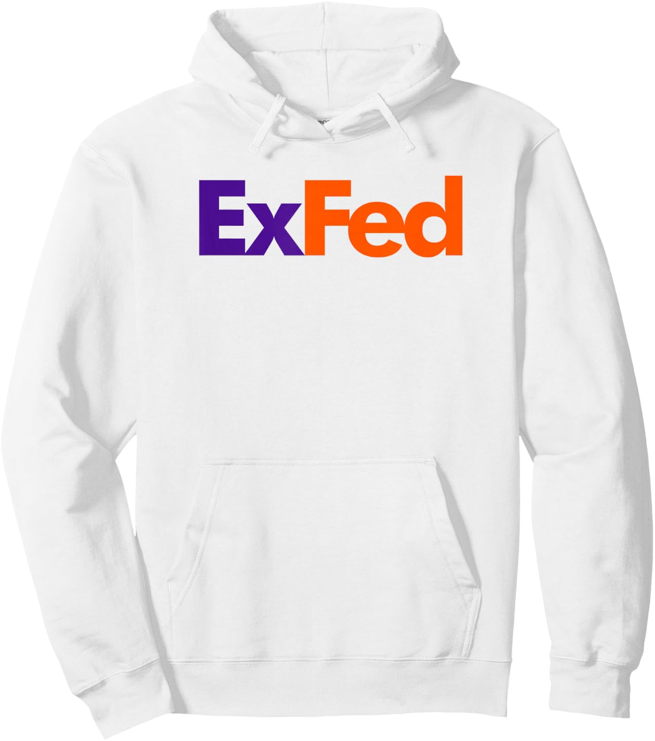 Retired Federals Government Worker EX FED Hoodie - Hoodie | White
