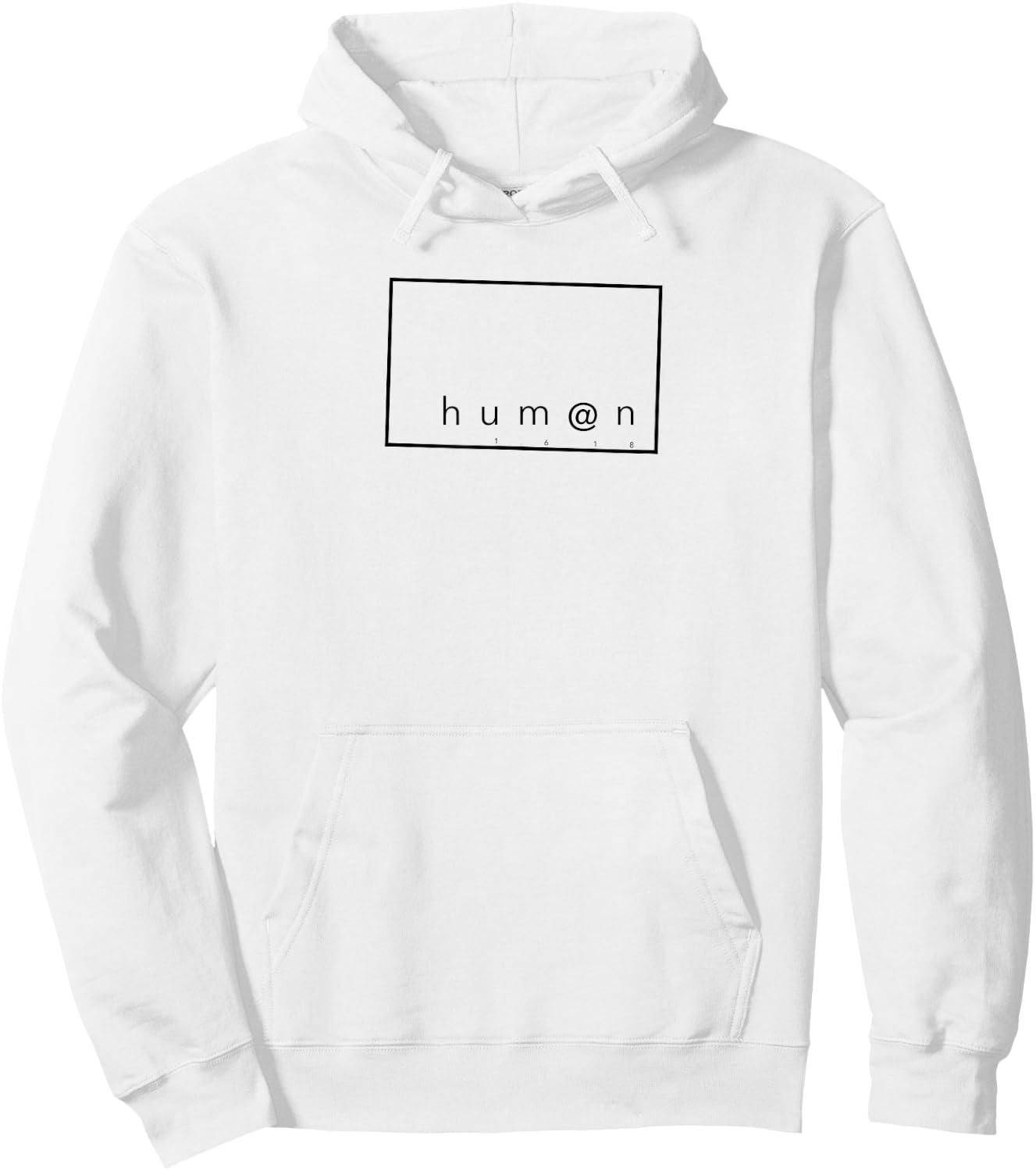 Human 1.618 Sample Shirt Hoodie - Hoodie | White