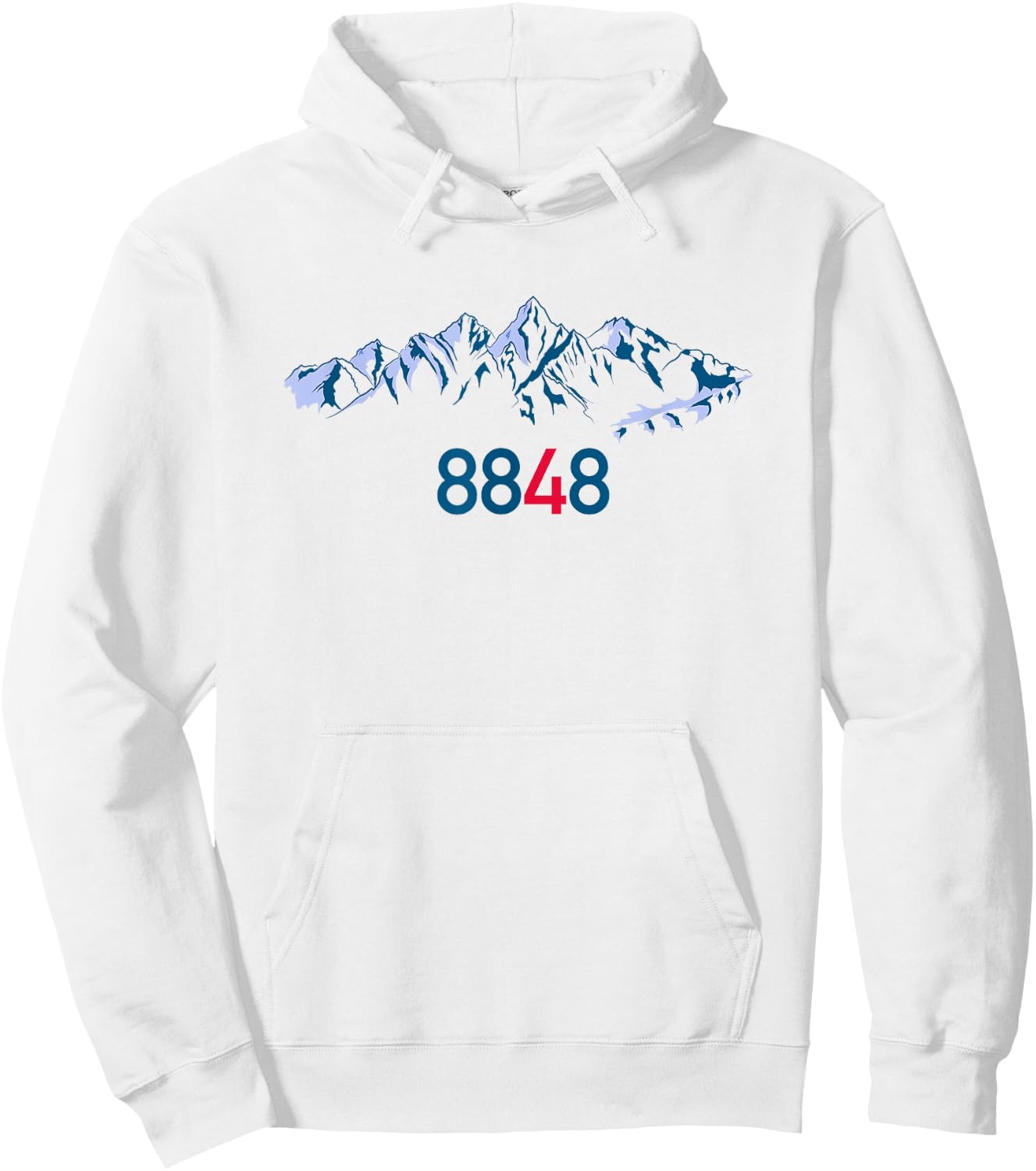 Mount Everest 8848 Sagarmatha Mountaineer Adventure Hoodie - Hoodie | White