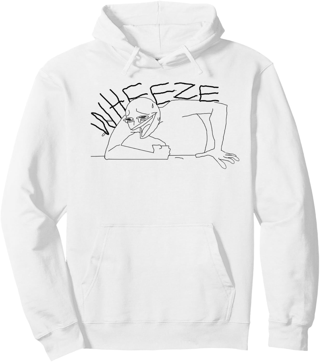 Wheeze Dank Memes Light Hoodie - Hoodie | White
