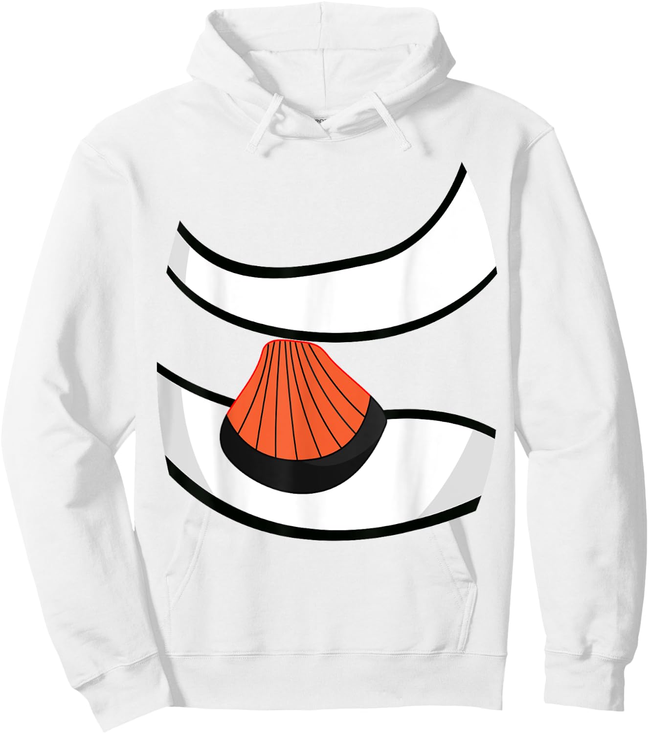 Clown Fish Costume Hoodie - Hoodie | White