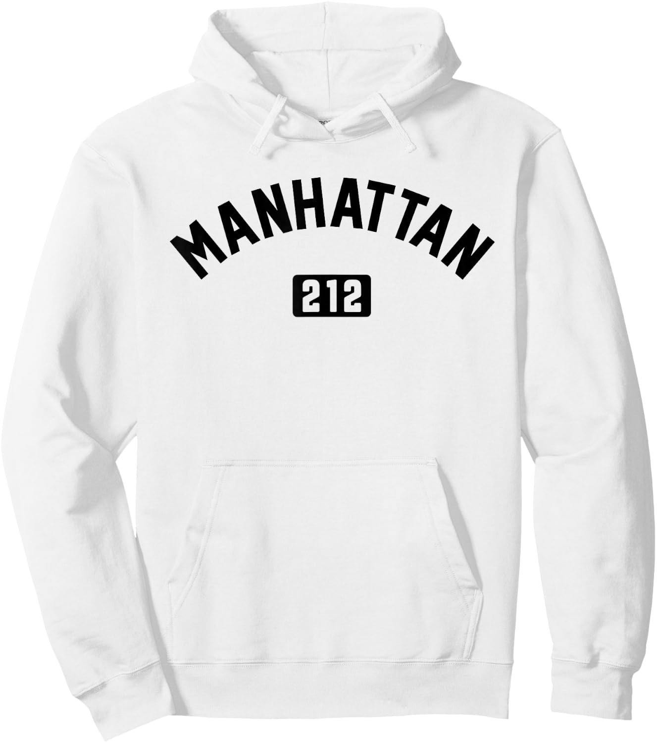 Manhattan 212 Classic City Hoodie - Hoodie | White