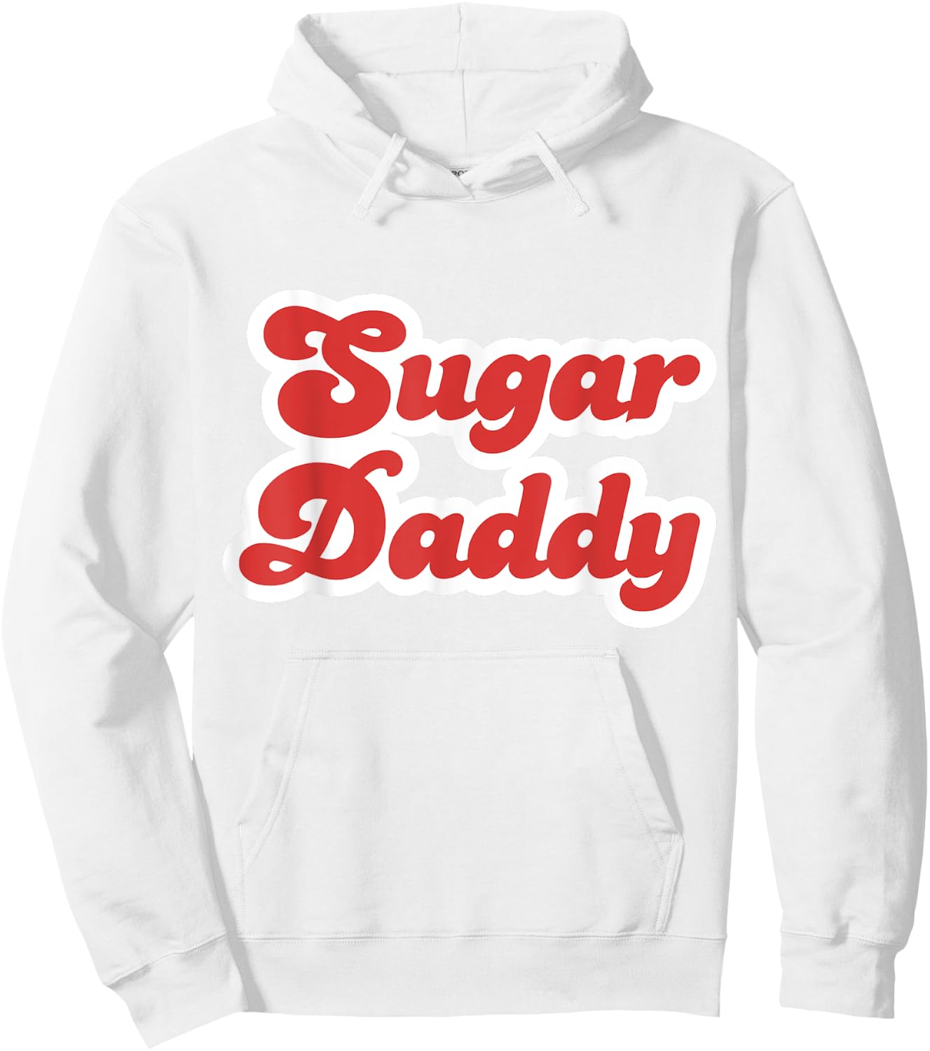 Candy Retro Sugar Daddy Father's Day Vintage Parenting Humor Hoodie - Hoodie | White