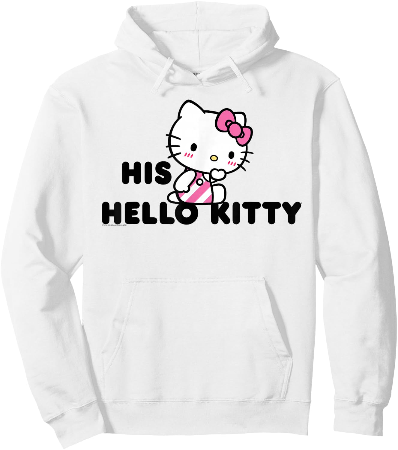 Hello Kitty and Dear Daniel Couples Shirt Hoodie - Hoodie | White